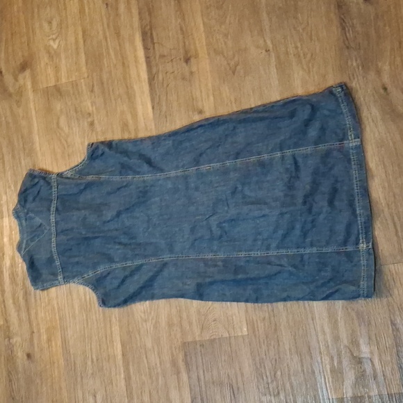 Vintage Tommy Hilfiger Snap Button Denim Dress.  - Picture 6 of 10